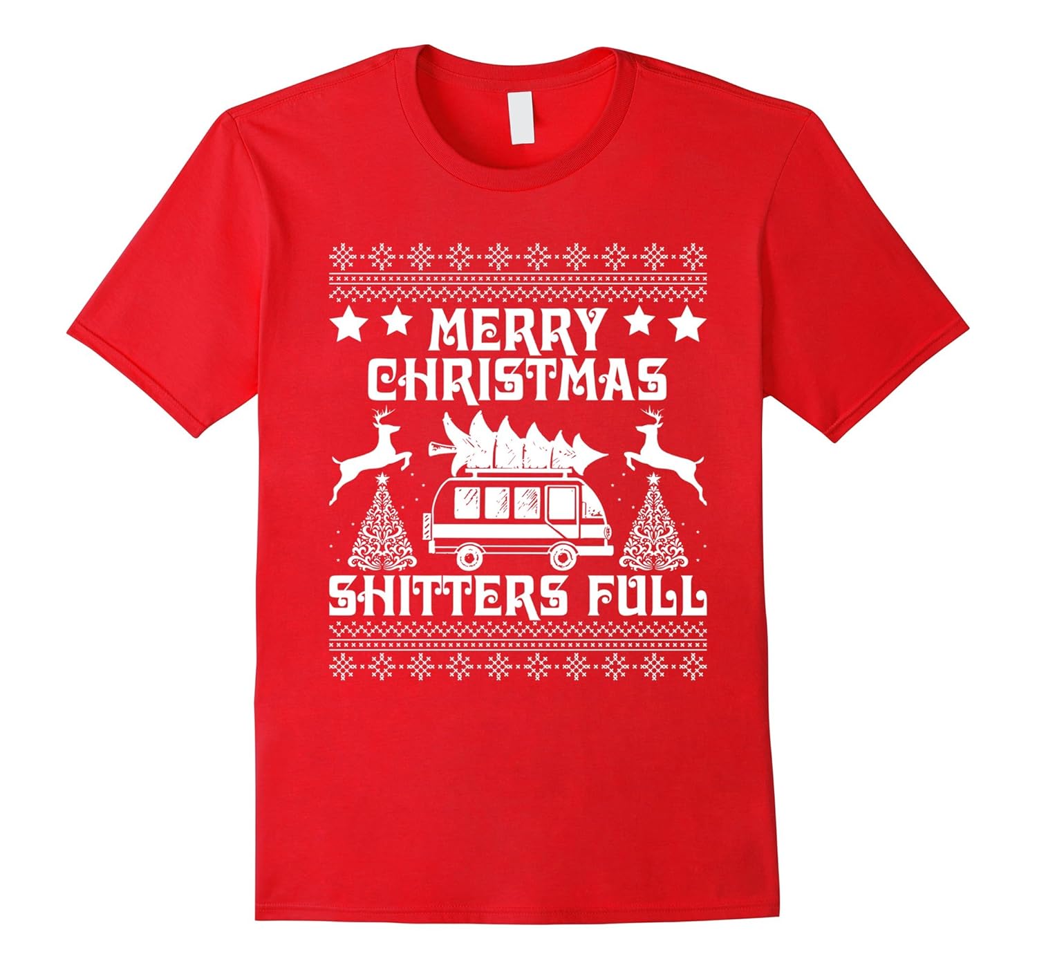 Merry Christmas Shitter Full Tshirt-ANZ