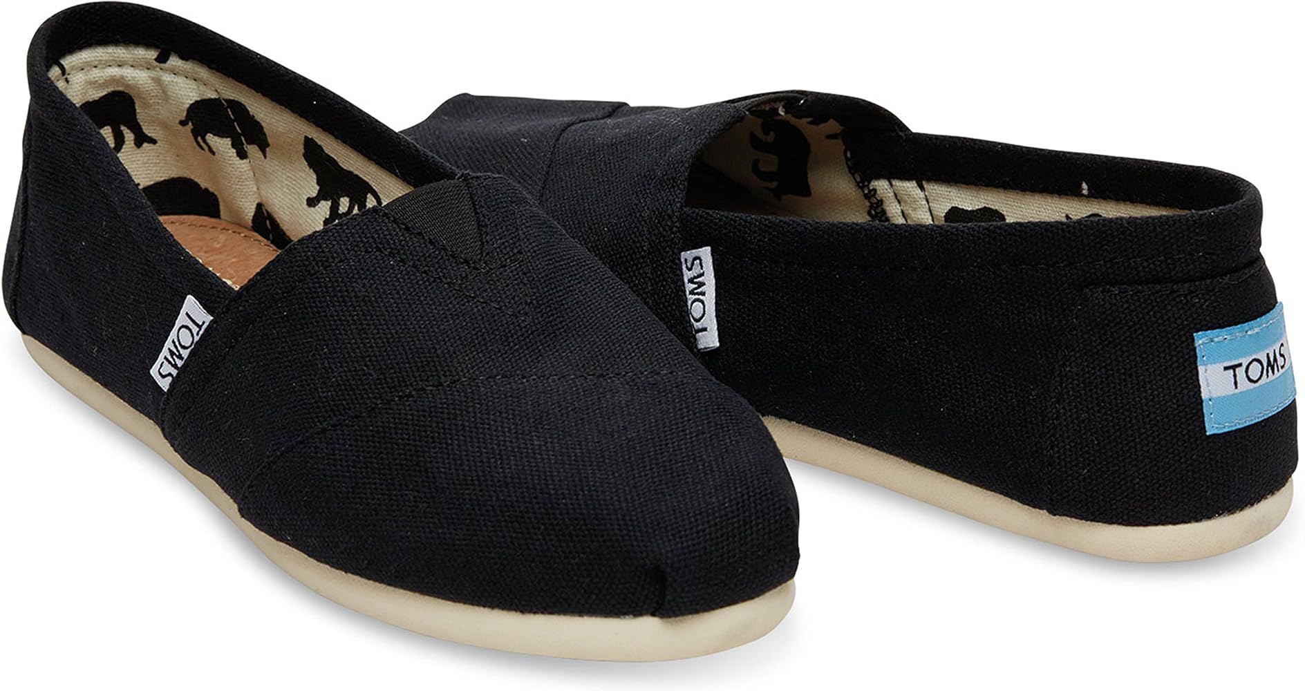 toms classic black canvas