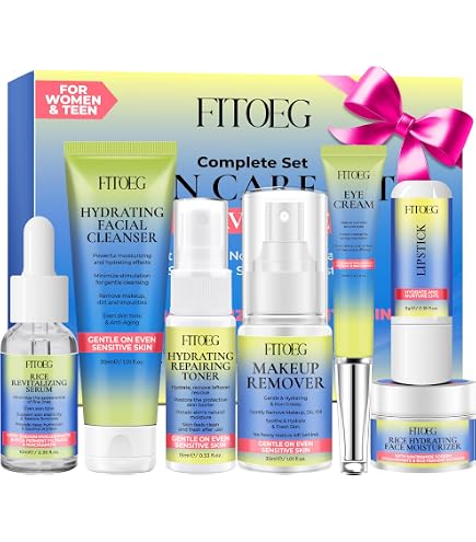 Amazon.com: Sakura Skin Care Set, 7 Pcs Sakura Skin Care Kit with