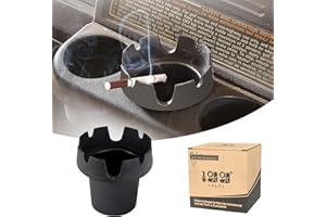 9.99WORLD MALL Universal Cup Holder Cigarette Cigar Ashtray for Club Car EZGO Golf Cart, Boat, Car, RV or Truck