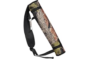 NEATABY Archery Arrow Quiver, Adjustable Arrow Backpack Bag Holder Back Side Hip Arrows Quiver, for Target Archery Crossbow Compound Recurve Bow Practicing Hunting