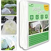 SnugNiture Plant Covers Freeze Protection, 10ft x 33ft 1.1oz/yd² Frost Cloth for Outdoor Plants, Floating Row Cover Frost Blanket for Winter Garden Vegetables Protection