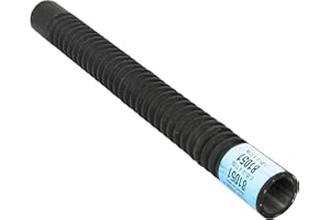 Dayco 81051 Flex Hose 1-1/4 X 17 1/4, Black, Standard