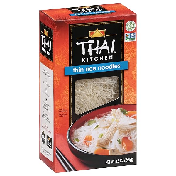 THAI KITCHEN GLUTEN FREE THIN RICE NOODLES, 8.8...