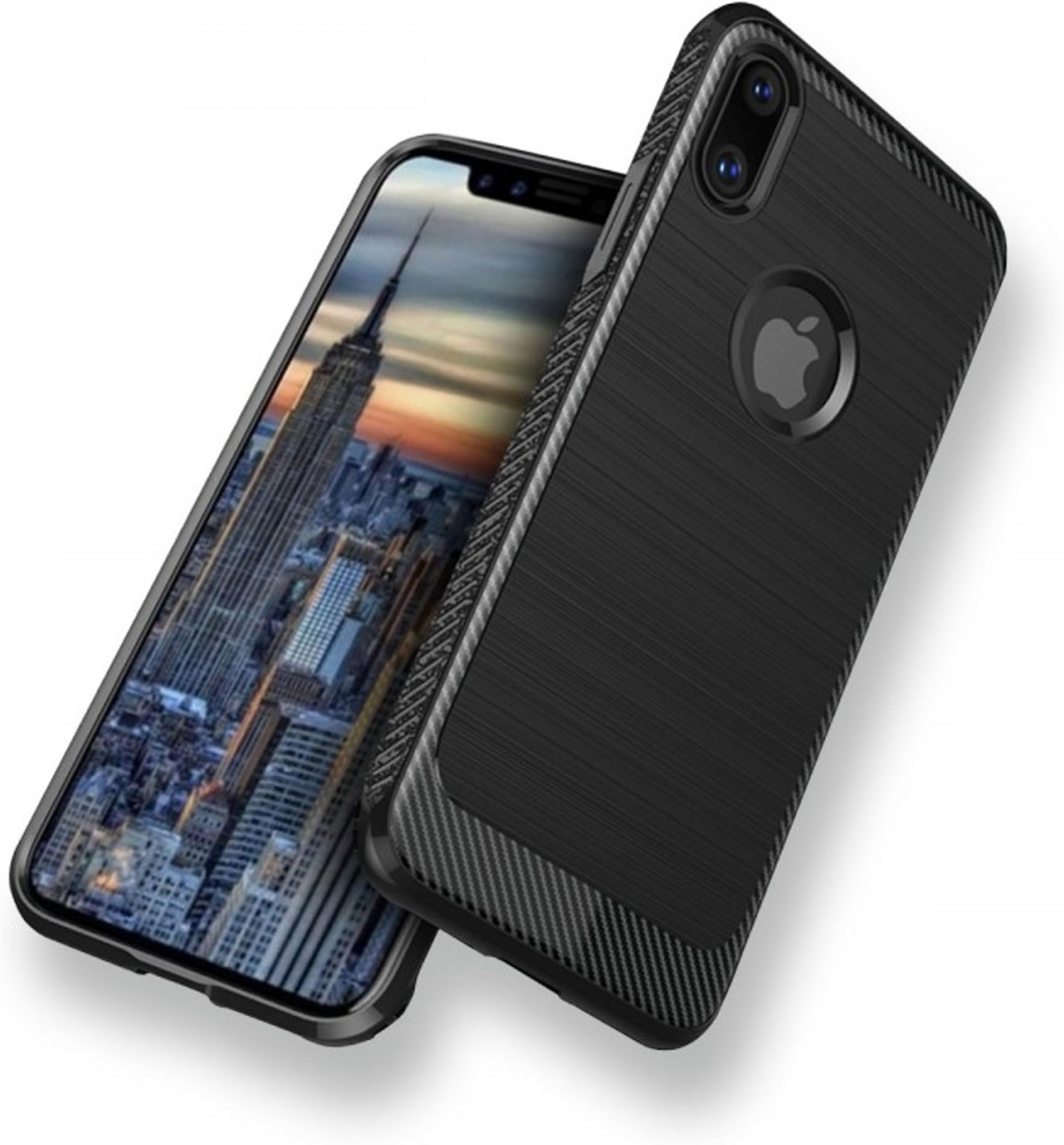 WILLTOP iPhone X Case, Ultra Slim TPU, Scratch Fingerprint & Heat Resistant Hard Back Protect Shock Proof Absorbent Apple iPhone x 2017