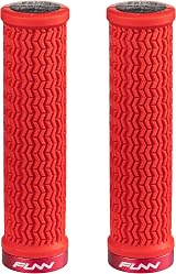 Funn Holeshot Grips with Lock On Clamp 22 mm Red Mountain Bike