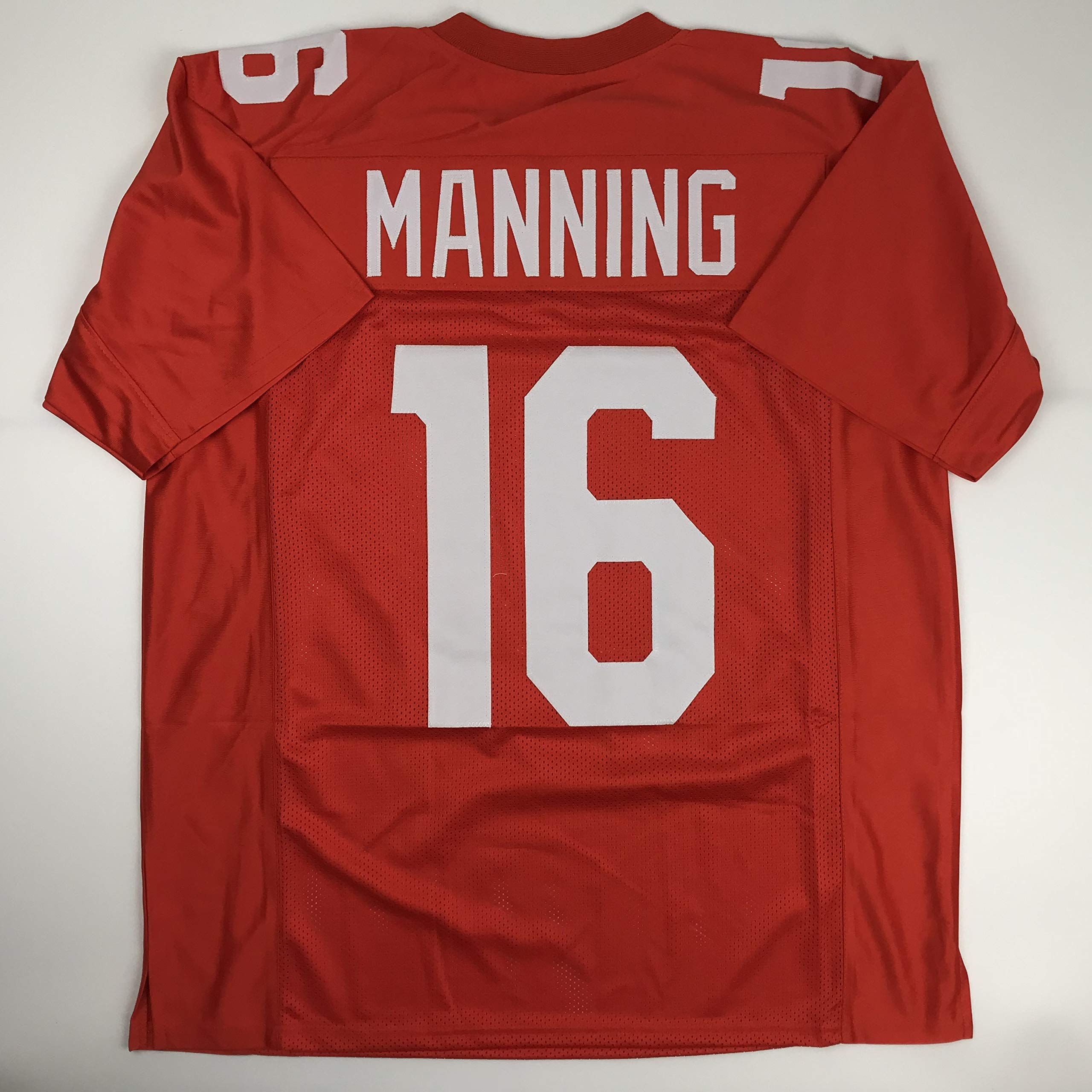 Unsigned Peyton Manning Tennessee Orange Custom Stitched College Football Jersey Size Men's XL New N