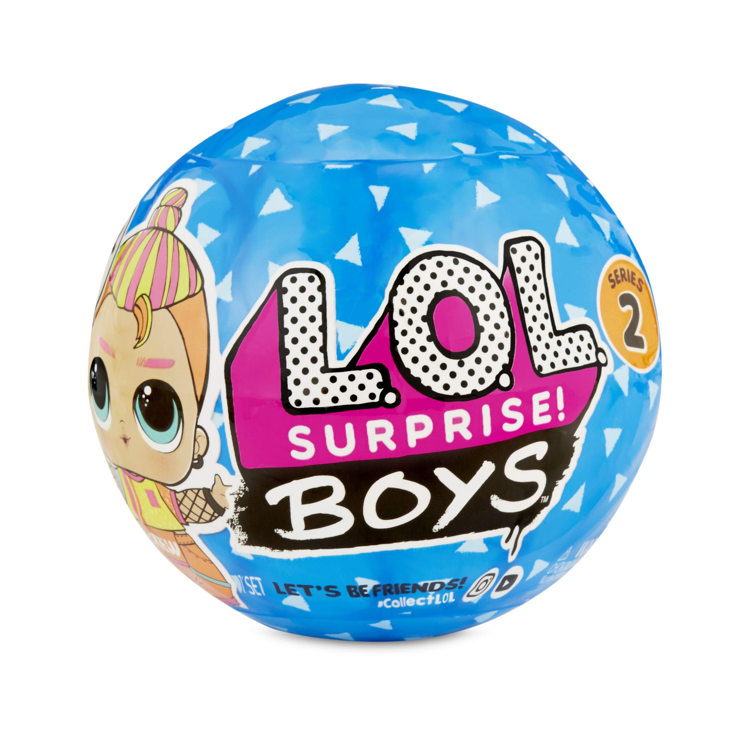L.O.L Surprise! 564799E7C Boys Series 2 Doll with 7 Surprises, Multi