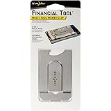 Nite Ize Financial Tool, Multi Tool Money Clip, Minimalist Wallet, Money Clip, Multi Tool, and Credit Card Holder Combo, Stai