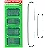 R N' D Toys R’ND’s 300 Pack Ornament Hooks Christmas Tree Decorating Hangers- Metal Wire Ornament Hooks for Christmas Tree De