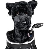 Daphne's Headcovers Black Lab Driver Headcover | Premium Driver Headcovers | Funny Golf Club Covers | Stylish Protection for Your Clubs | Men's Golf Gear | Driver Headcover for Men and Women