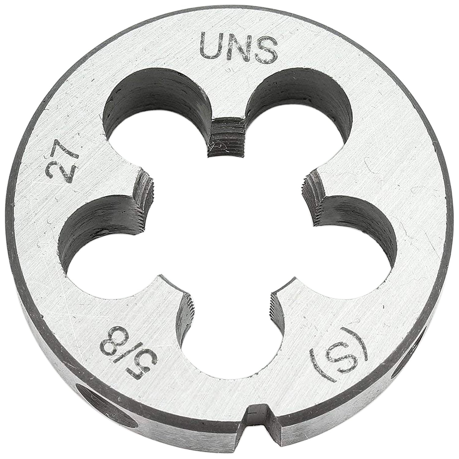 KMIAN TOOLS 5/8"-27 TPI UNEF Right Hand Round Die, Machine Thread Die
