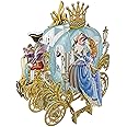 Paper D'Art Cinderella's Carriage 3D Pop-Up Greetings Card with Large Message Tag