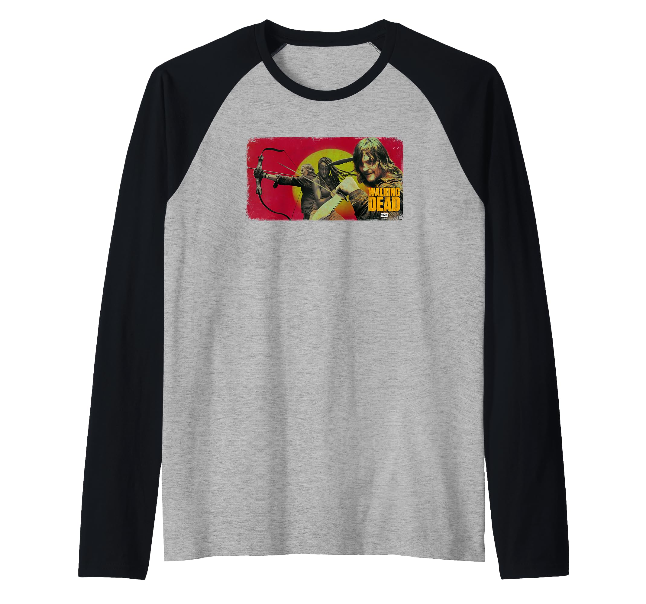 TWD Season 10 Defiance Raglan Baseball Tee