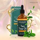 HERBORGANIC Anti-Bacterial Tea Tree Oil 100 ml Organic Antiseptic view 2