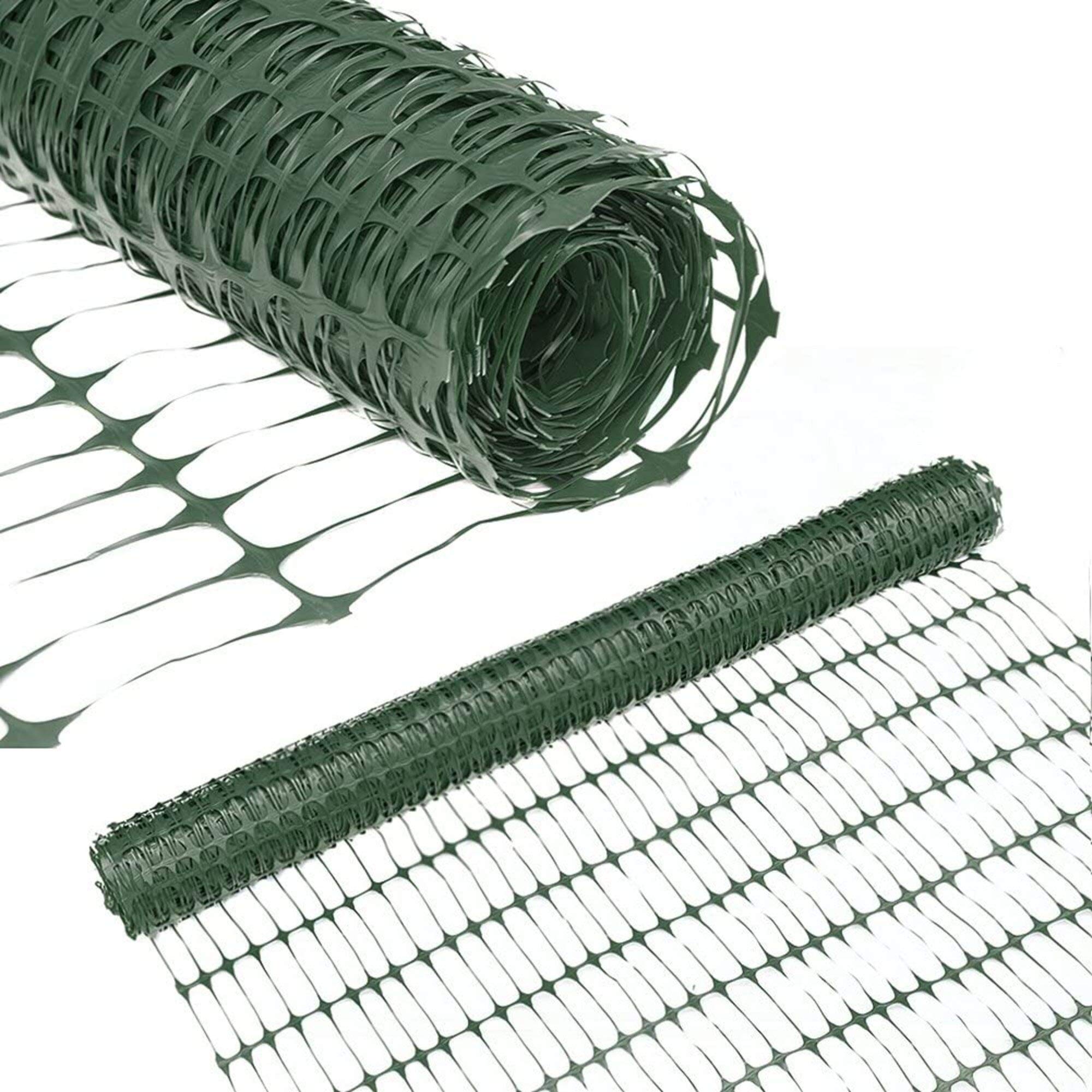 Abba Patio Snow Fence 4' X 100' Feet Plastic Safety Fence Roll