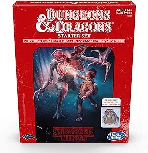 Hasbro Gaming Dungeons & Dragons Stranger Things E3702102, Juego de Iniciación Multicolor, [Versión en Idioma Inglés]