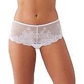 Wacoal womens Vivid Attraction Mesh Lace Moderate Coverage Tanga Panty, 845384