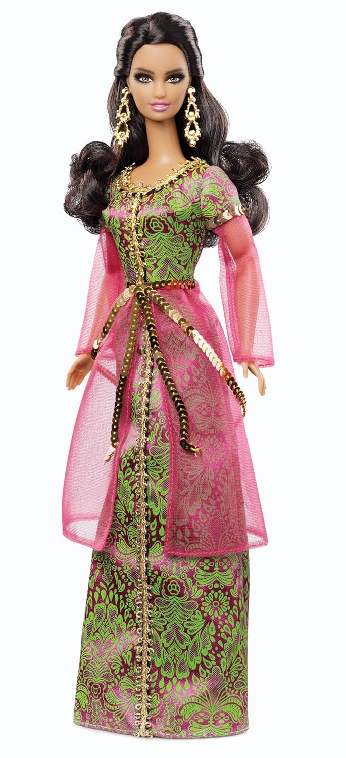 Tous Les Barbie Du Monde Entier Barbie Collection - X8425 - Poupée - du Monde - Maroc: Amazon.fr: Jeux
