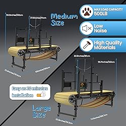 PawPaw's Dog Treadmill for Large Dogs, Medium Dogs