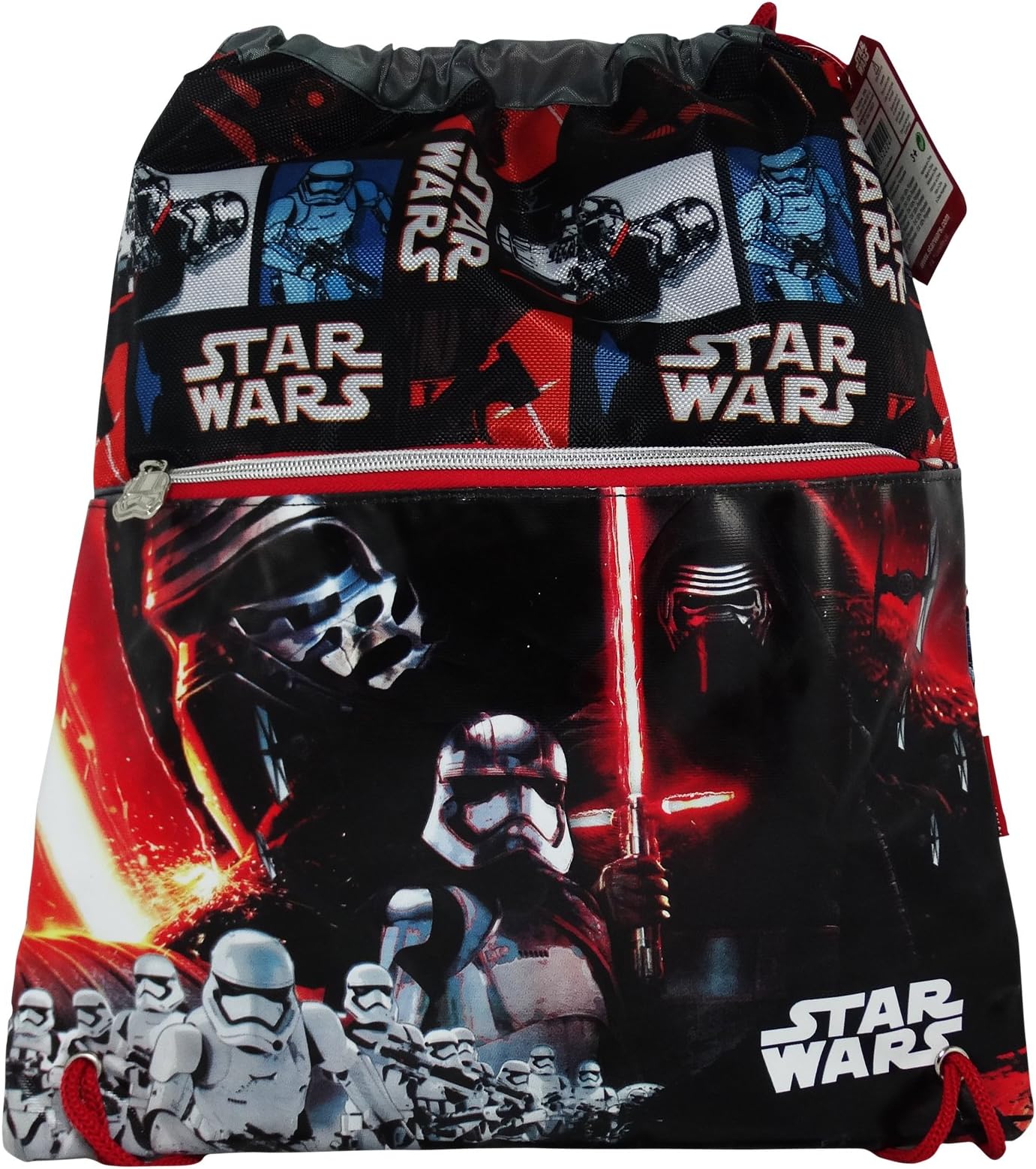 Disney Star Wars Lightsaber Kid Child Drawstring Backpack Daypack