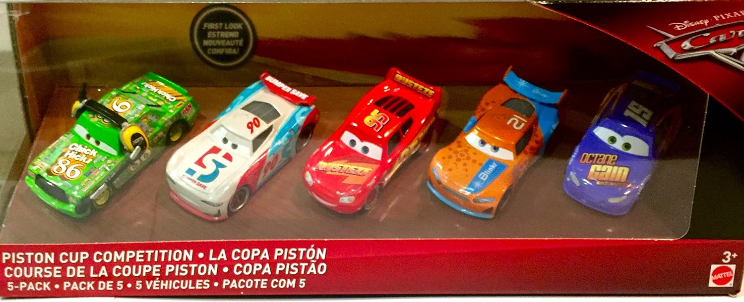 Disney Pixar Cars 3 Piston Cup Competition Exclusive 5Pack (Includes 2