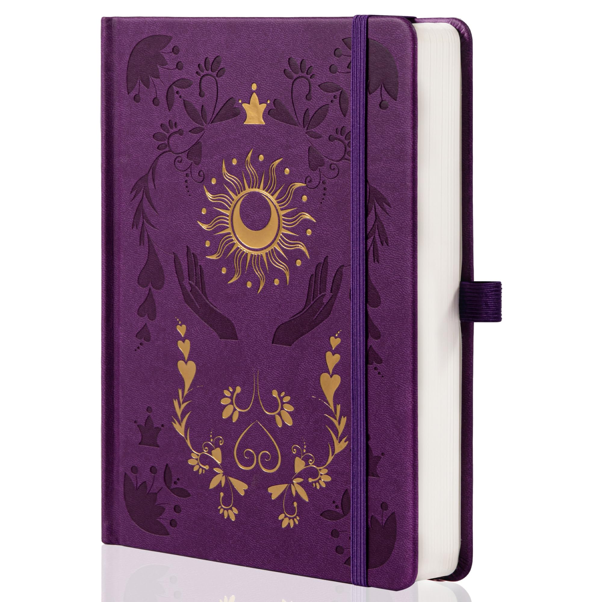 MGGAO Lined Journal Notebook for Women Men, Journals for Writing, A5 Aesthetic College Ruled Notebook for Work, Travel, School,318 Numbered Pages,14.7 x 21.4 cm