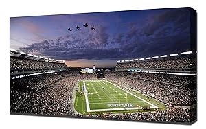 Lilarama USA New England Patriots Gillette Stadium - Canvas Art Print - Wall Art - Canvas Wrap