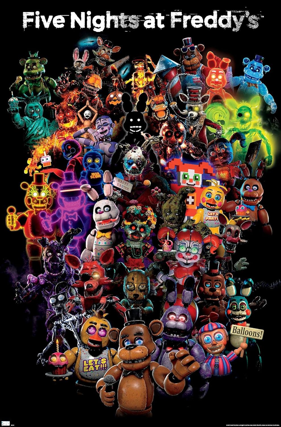 Wall Décor - Trends International Five Nights at Freddy's: Special Delivery-Collage Wall Poster, 22.375