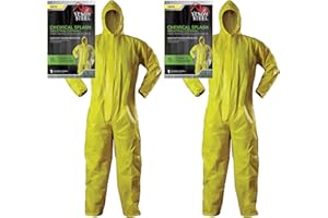 Venom Steel Chemical Splash Coverall L/XL, White