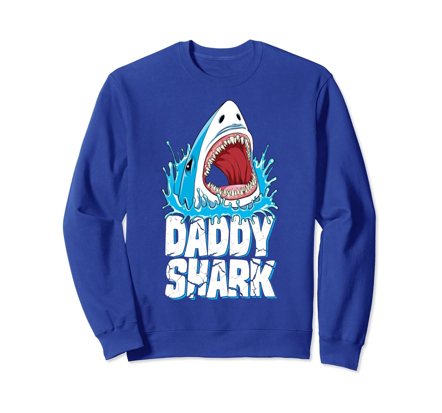 Daddy Shark Sweatshirt Family Matching Men Jawsome Gifts Tee- TPT