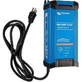 Victron Energy Blue Smart IP22 Smart Car Battery Charger 12V 15A | For Motorcycle, ATV, RV, Lithium and Deep Cycle Batteries, Certified to UL1236