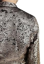 True Religion Reversible Sequin Dusty Jacket Coat