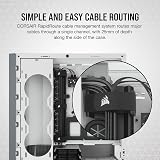Corsair 5000D Airflow Tempered Glass Mid-Tower ATX Case White w/ RapidRoute view 8