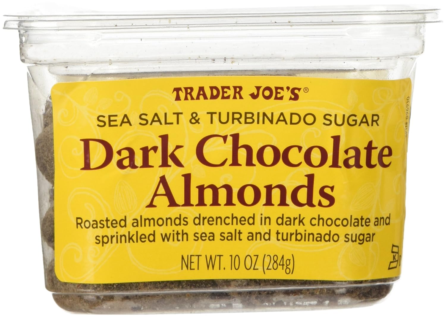 Trader Joe's Sea Salt & Turbinado Sugar Dark Chocolate Almonds Amazon