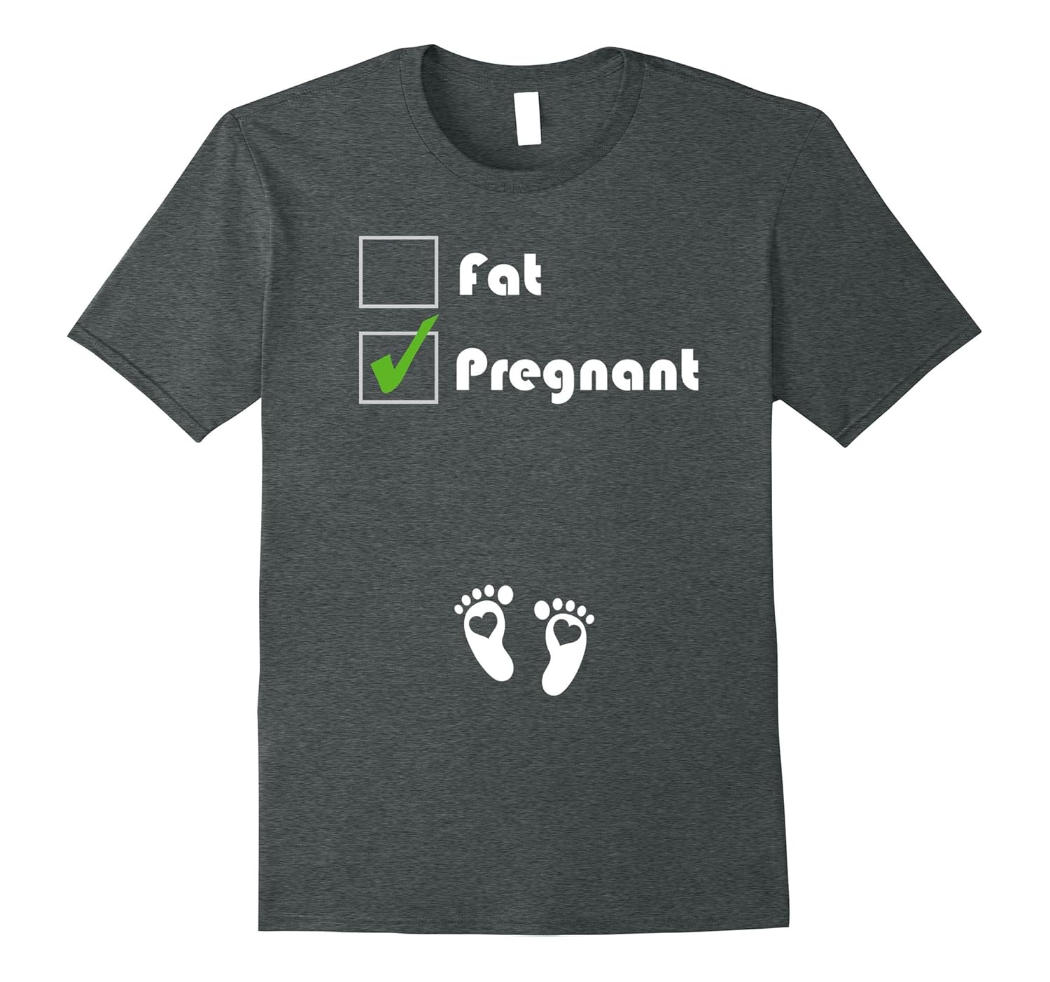 Fat or Pregnant - Funny Pregnancy TShirt for Mommy to Be-ANZ