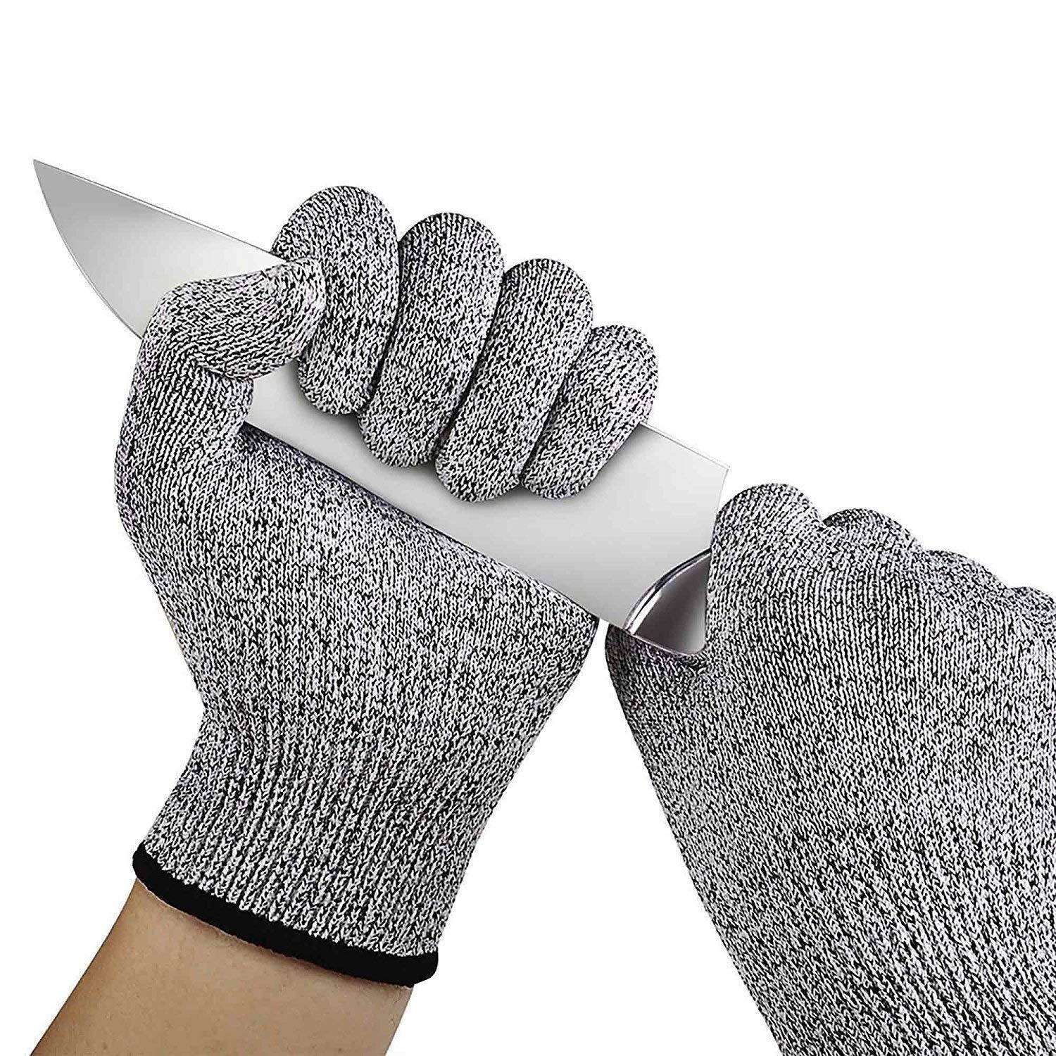 EzLife Knife Cut Resistant, Hand Safety Gloves for Kitchen, Industry, Sharp Items, Gardening, Multipurpose, Etc - Set of 1 - (1 Piece)