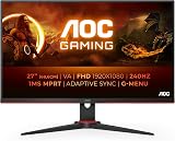 AOC Gaming 27G2ZNE 27 inch Full HD 240Hz 1ms FreeSync Monitor HDMI DisplayPort view 2