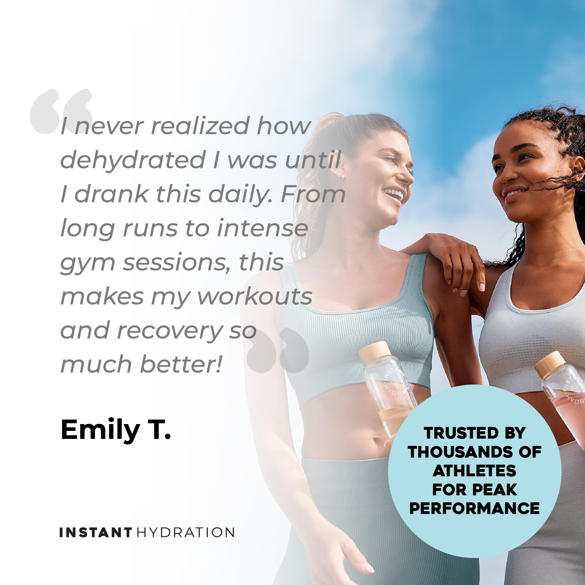 Instant Hydration Electrolytes Powder Packets