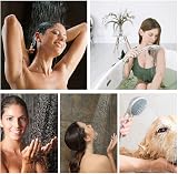 BauTangLe Shower Head 5 Settings Universal 67in Hose Holder Set Upgraded 2025 view 6
