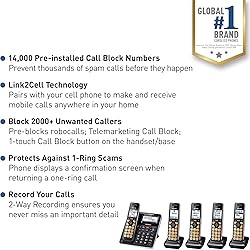 Panasonic Cordless Phone with Advanced Call