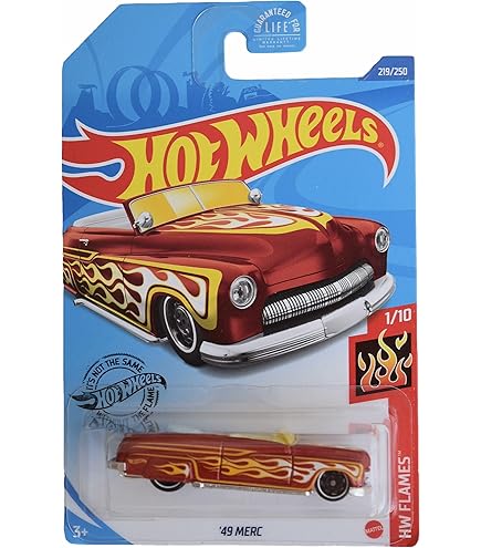 Hot Wheels - '49 MERC - Convertible Series 7/10 [Green] - Walmart