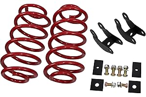 Touring Tech Compatible For 15+Tahoe Yukon Escalade 4" Rear Lowering Drop Coil Springs w/Extenders