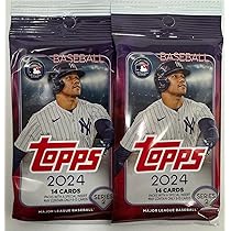 5個セット激レア【限定商品】TOPPS　公式カードスタンド　ホワイ Topps 2024 Baseball Trading Cards, 59 Cards, Series 2 Hanger Pack