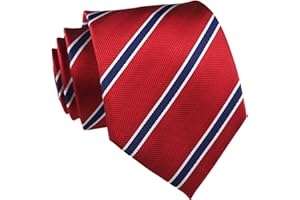 Kihatwin Men's Gingham Check Stripe Ties Pattern Business Formal Designer Neckties 3.15"