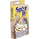 Spot It! Dinosaurs Card Game - Fast-Paced Matching Fun with Prehistoric Creatures, Easy to Learn Family Game for Kids & Adults, Ages 4+, 2-8 Players, 15 Minute Playtime, Made by Zygomatic