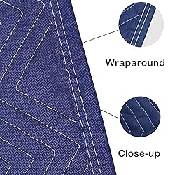 6 Pack 40x72 In Moving Blankets Heavy Duty Thick