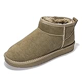 Project Cloud Genuine Suede Ankle Boots for Women
