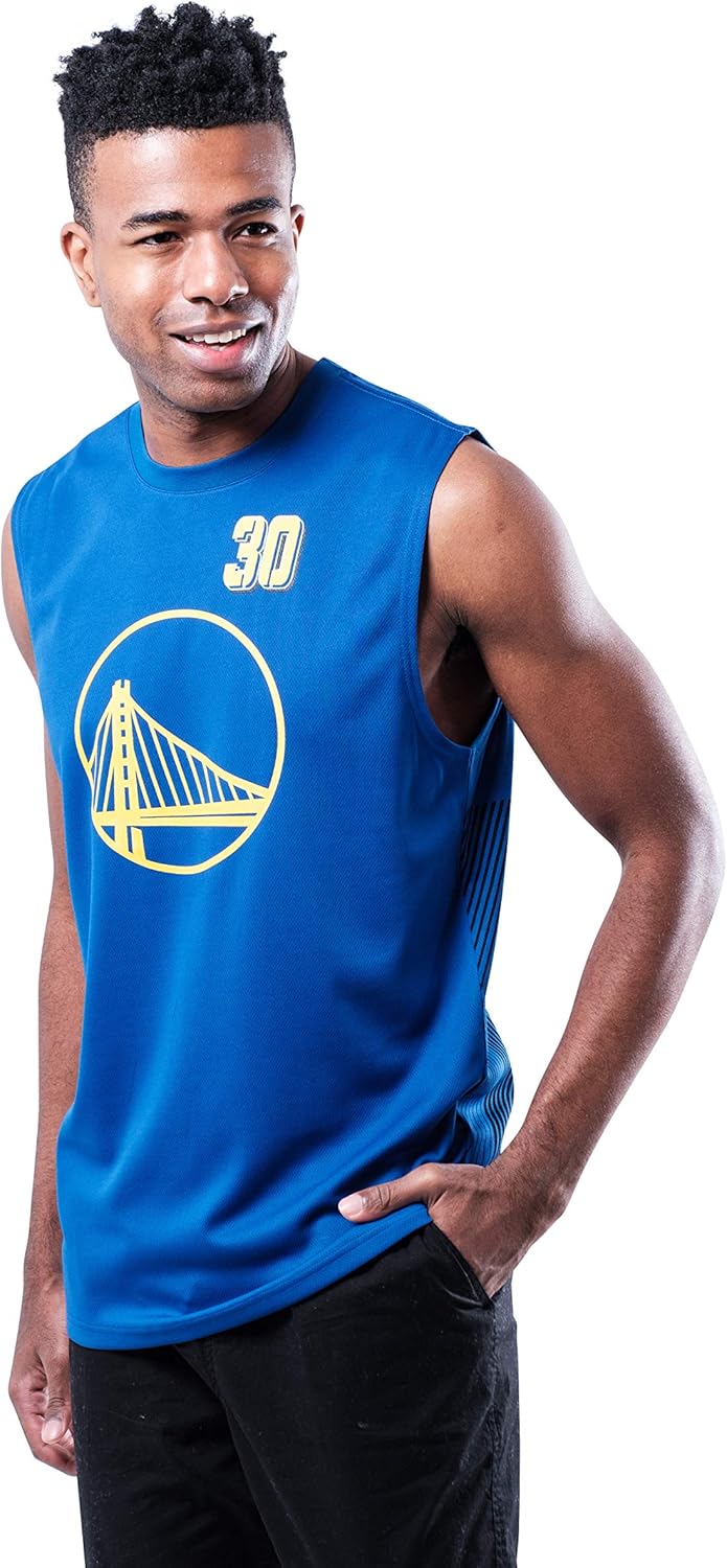 Ultra Game NBA Mens Players Tank Top Sleeveless Muscle T-Shirt - Multiple Players Available : Clothing