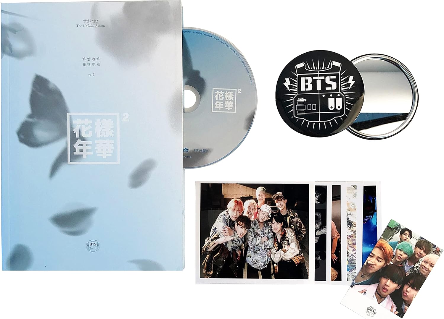 In The Mood For Love Amazon Prime BTS 4th Mini Album - In The Mood For Love PT.2 [ BLUE Ver. ] CD